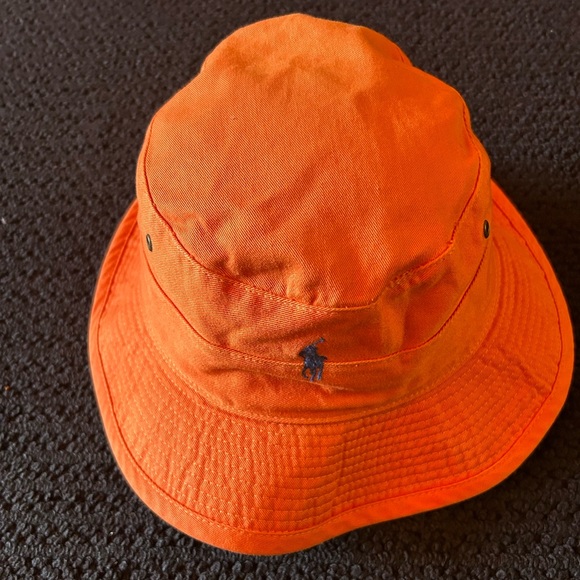 Polo by Ralph Lauren Orange Bucket Hat - Picture 1 of 2